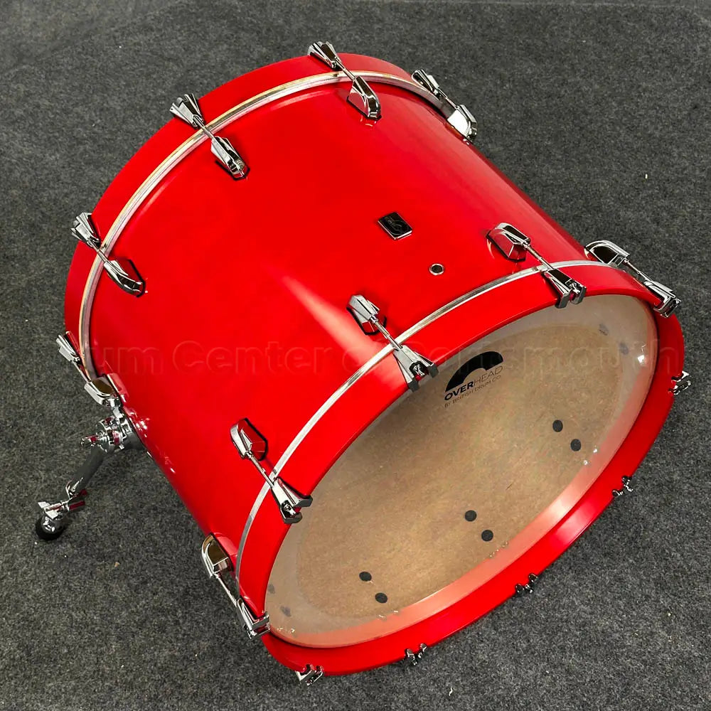 British Drum Company Enigma 4pc Drum Set 22/12/14/16 Satin Scarlett